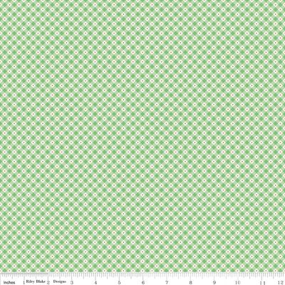 Mon Beau Jardin Check - Green