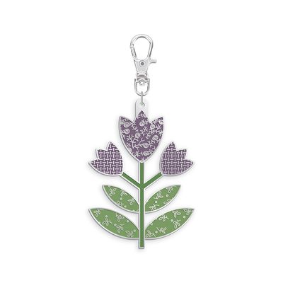 Lori Holt Enamel Happy Charm - Tulip