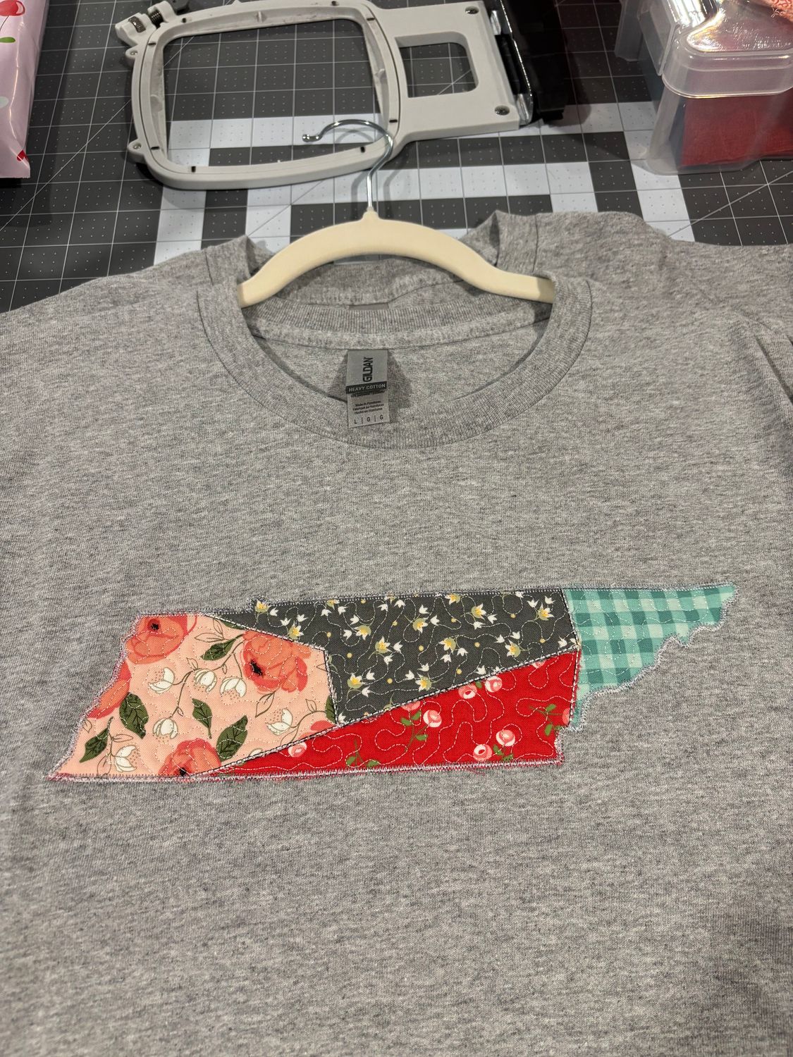 Quilted Tennessee Shirt