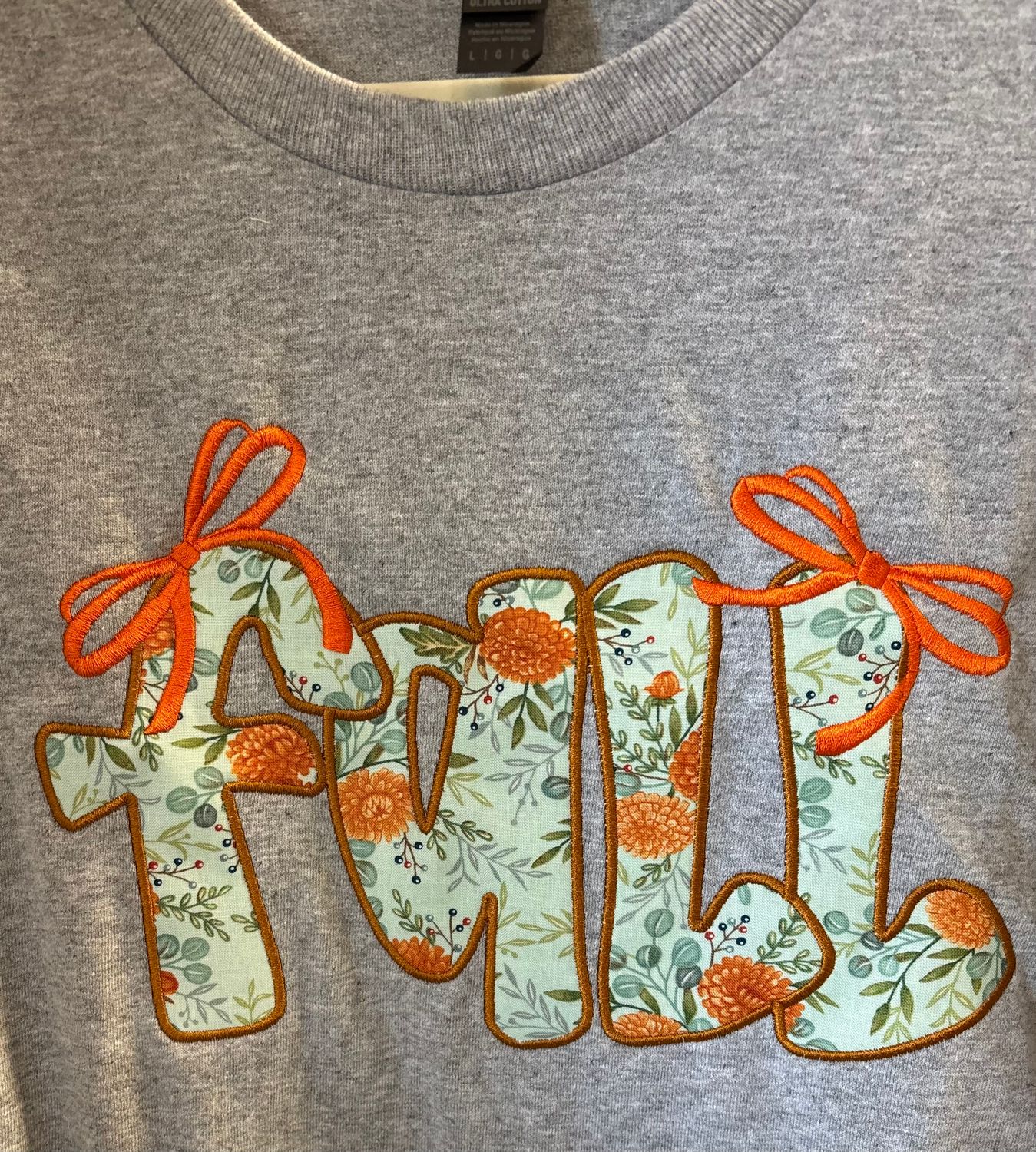 Fall Applique Shirt