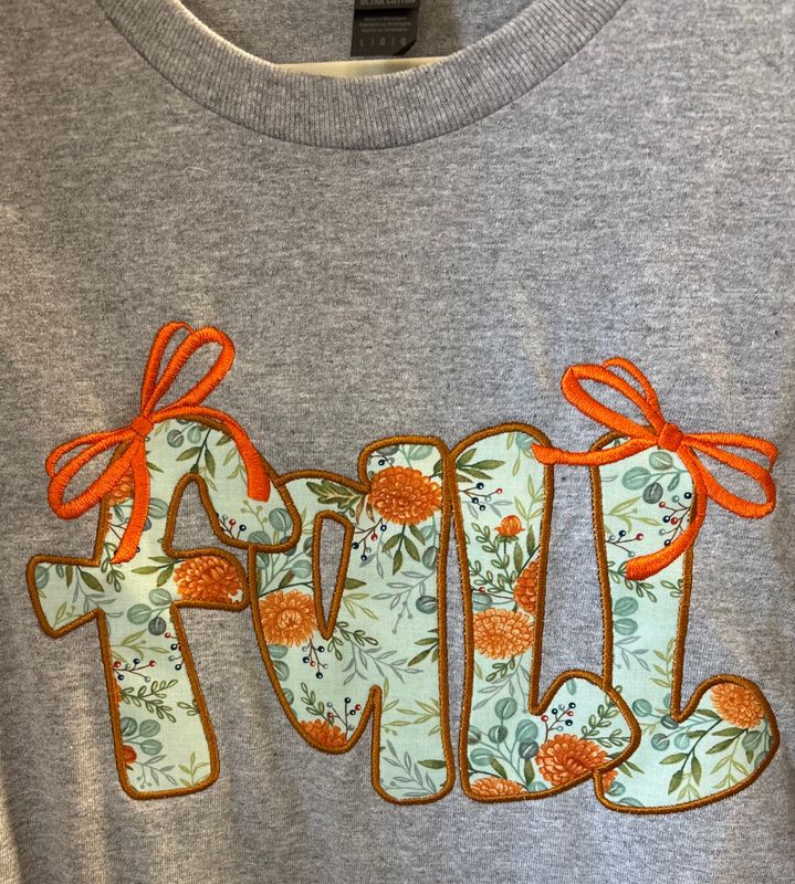 Fall Applique Shirt
