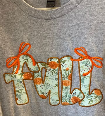 Fall Applique Shirt