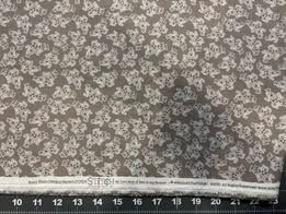 Stitch Bouquet - Gray - END OF BOLT 1-3/4 YARDS