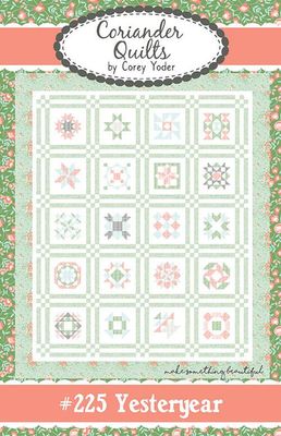 Yesteryear Pattern by Coriander Quilts