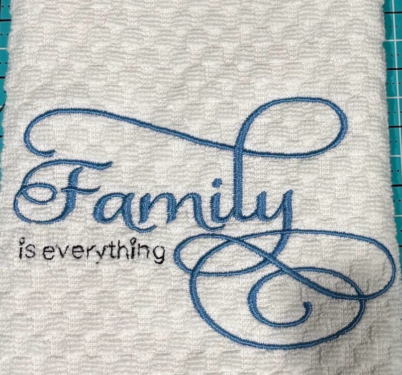 Family Is Everything Towel
