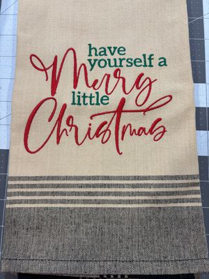 Have Yourself a Merry Little Christmas Towel