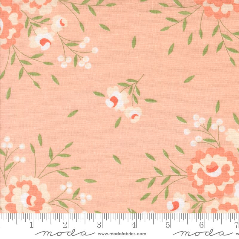 Abloom - Bubble Gum Springtime Rose Yardage
