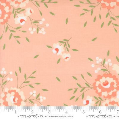 Abloom - Bubble Gum Springtime Rose Yardage
