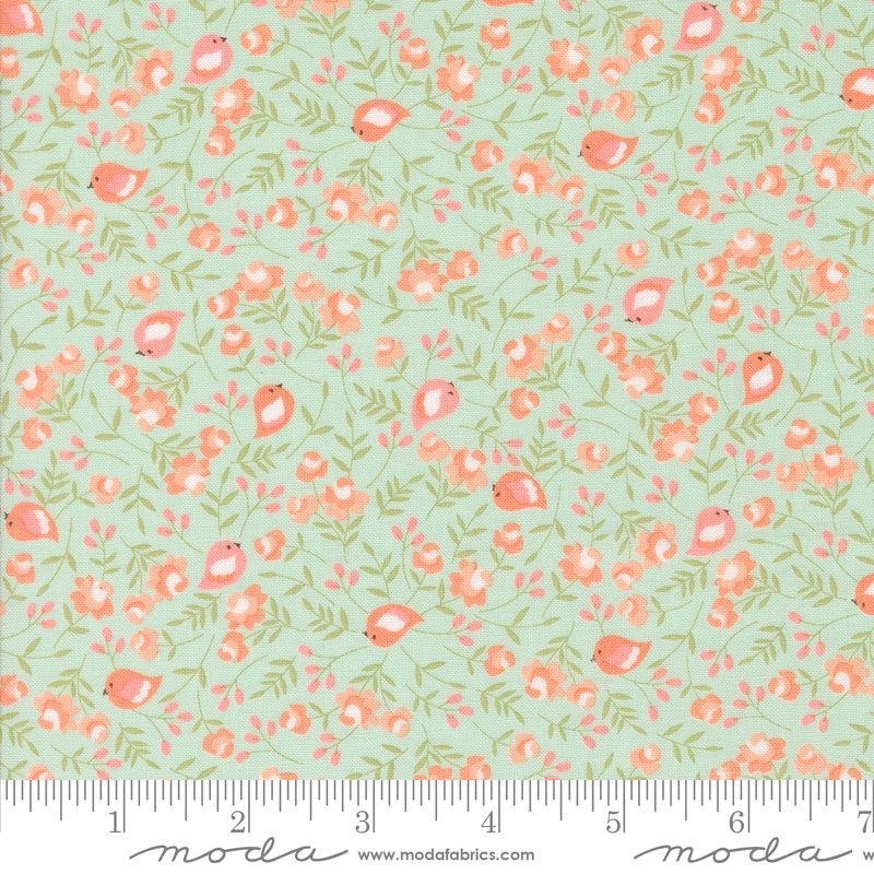 Abloom - Robins Egg Songbird Yardage