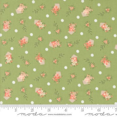 Abloom - Cucumber Birdhouses Yardage