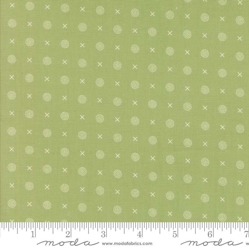 Abloom - Cucumber X &amp; O Yardage