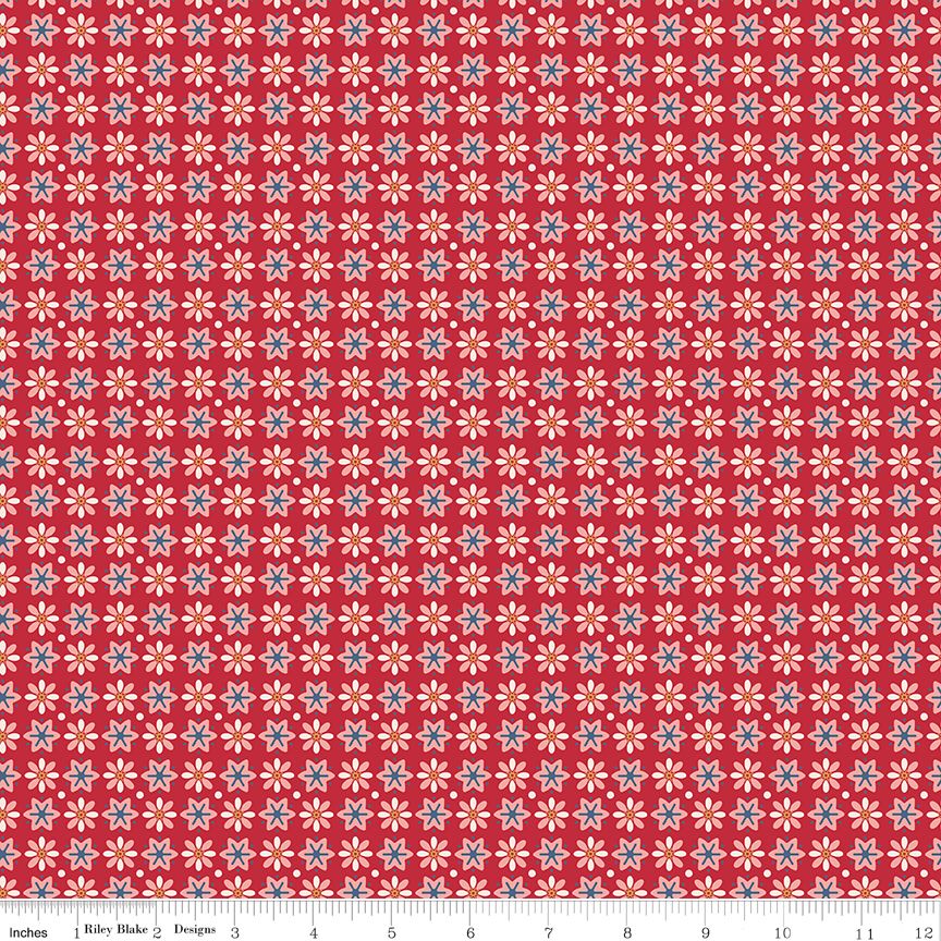 Americana - Boston Berry - 1 yard END OF BOLT