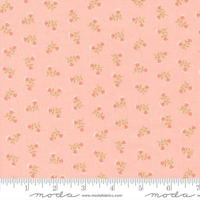 Sunbonnet Pink Tossed Petals Yardage