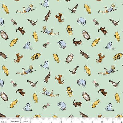 Winnie the Pooh Characters - Green