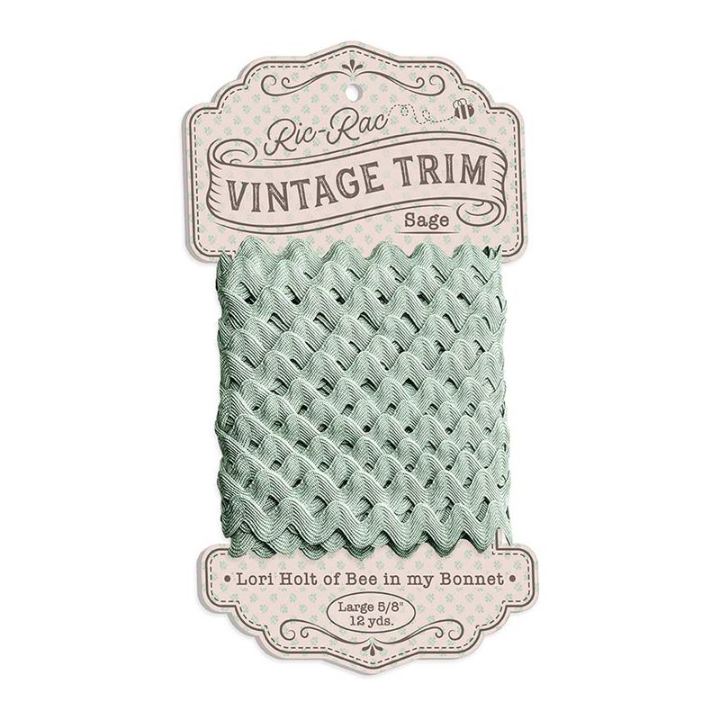 Lori Holt Vintage Trim Large Sage