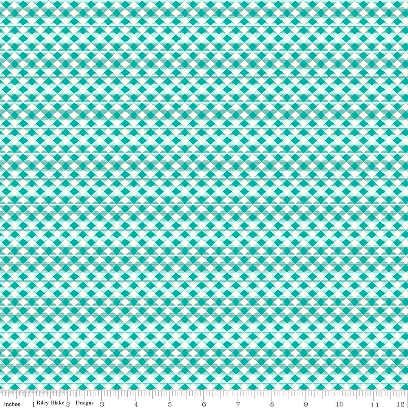 Bee Ginghams Carolyn Vivid - Half Yard Cut