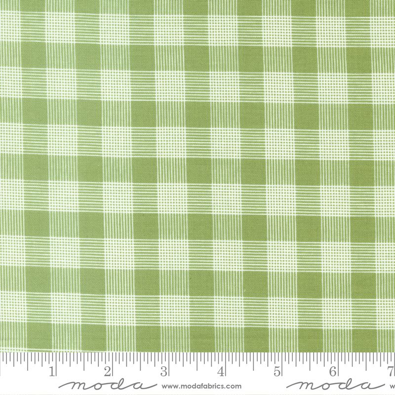 Bountiful Blooms Plaid Green