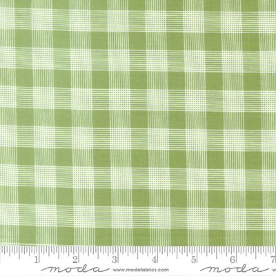 Bountiful Blooms Plaid Green