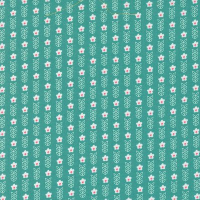 Strawberry Lemonade Carnation Blooms Teal