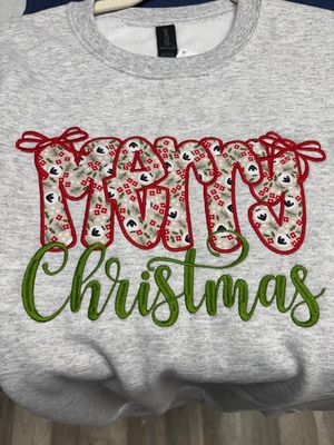 Merry Christmas Sweatshirt - size S