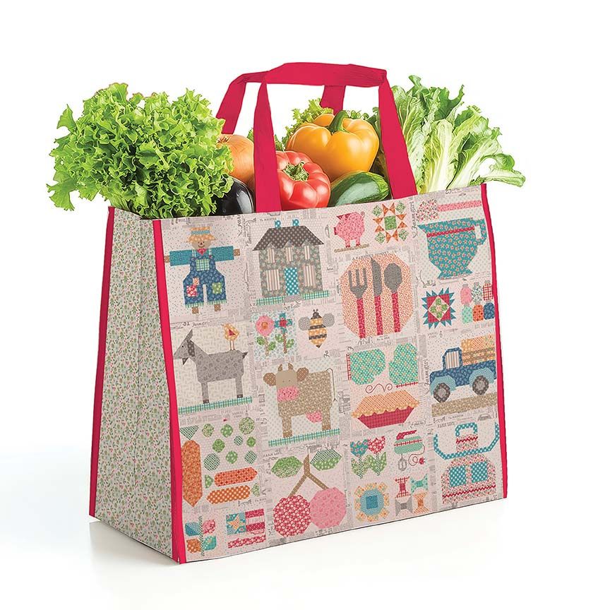 Lori Holt Farmer's Daughter Vinyl Tote