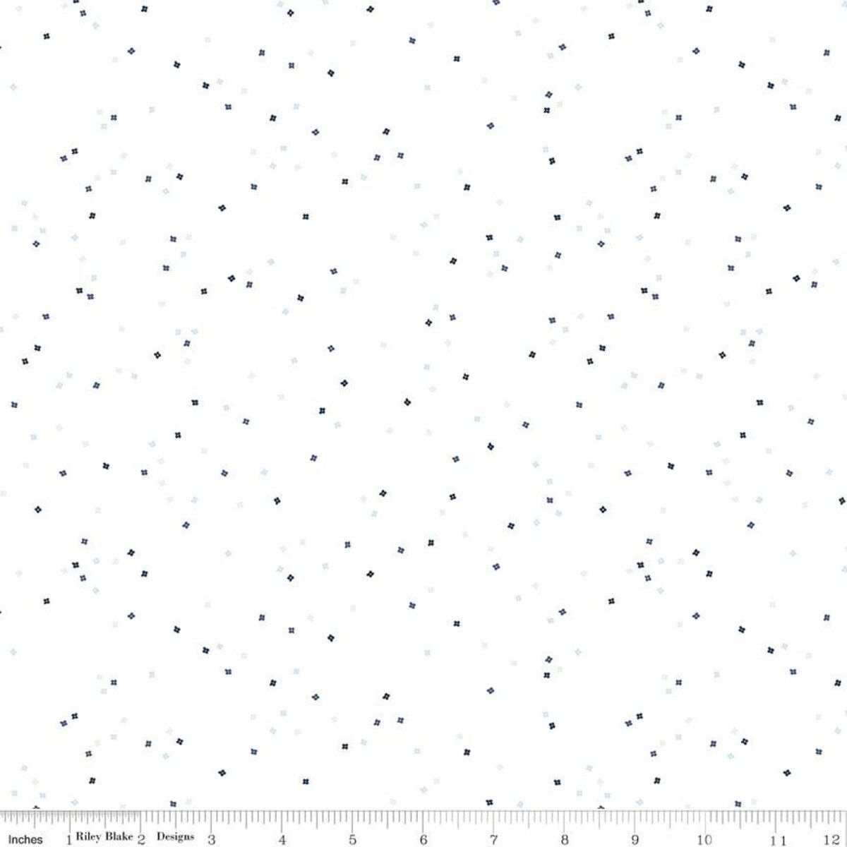 Blossoms On White Bluecarolina