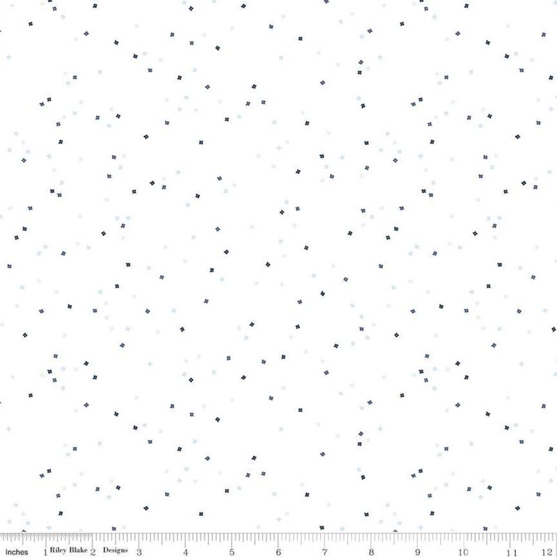 Blossoms On White Bluecarolina