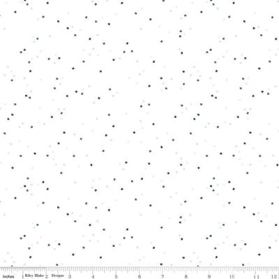 Blossoms On White Bluecarolina