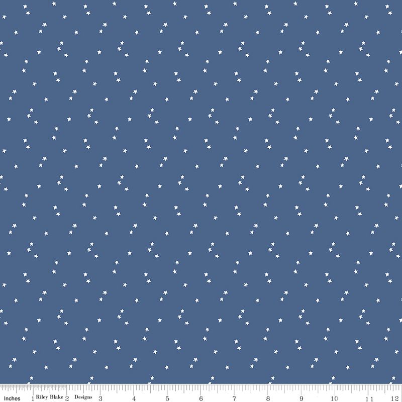 Seasonal Basic Stars Blue