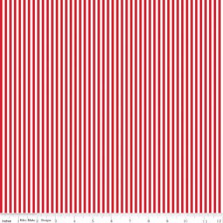 Stripe 1/8 Inch  Red
