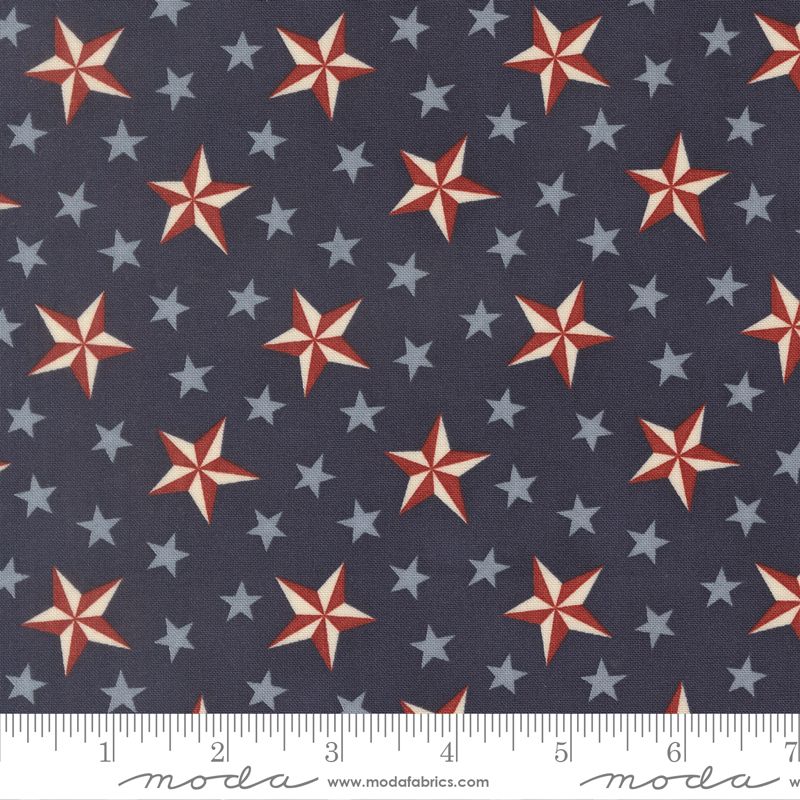America 250 Years Tossed Stars Americana Loyalty Blue