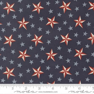 America 250 Years Tossed Stars Americana Loyalty Blue