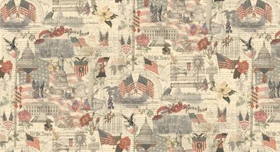 3 Sisters Patriotic Porcelain