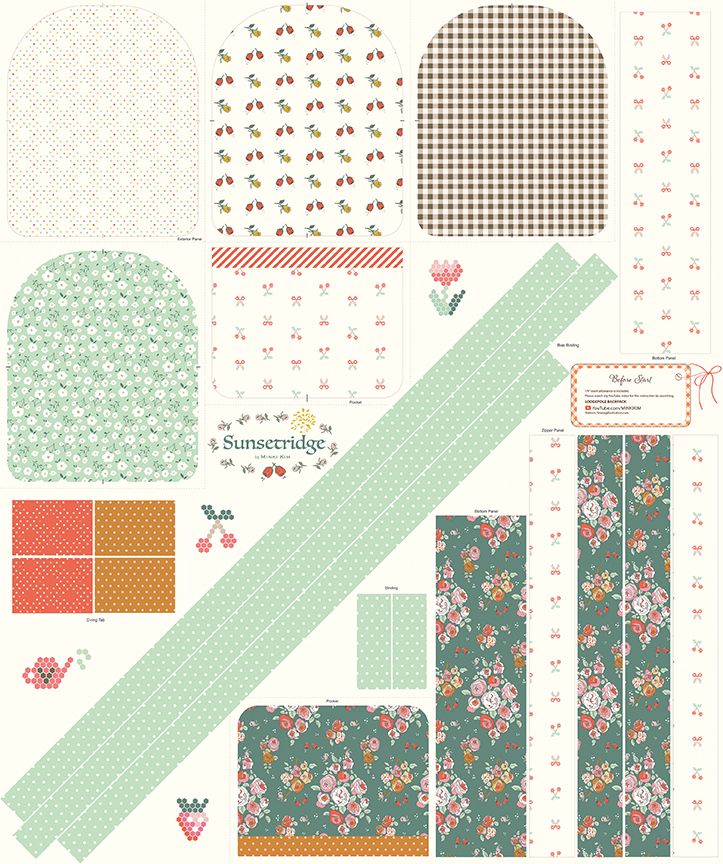 Sunsetridge 36" x 43" Backpack Panel