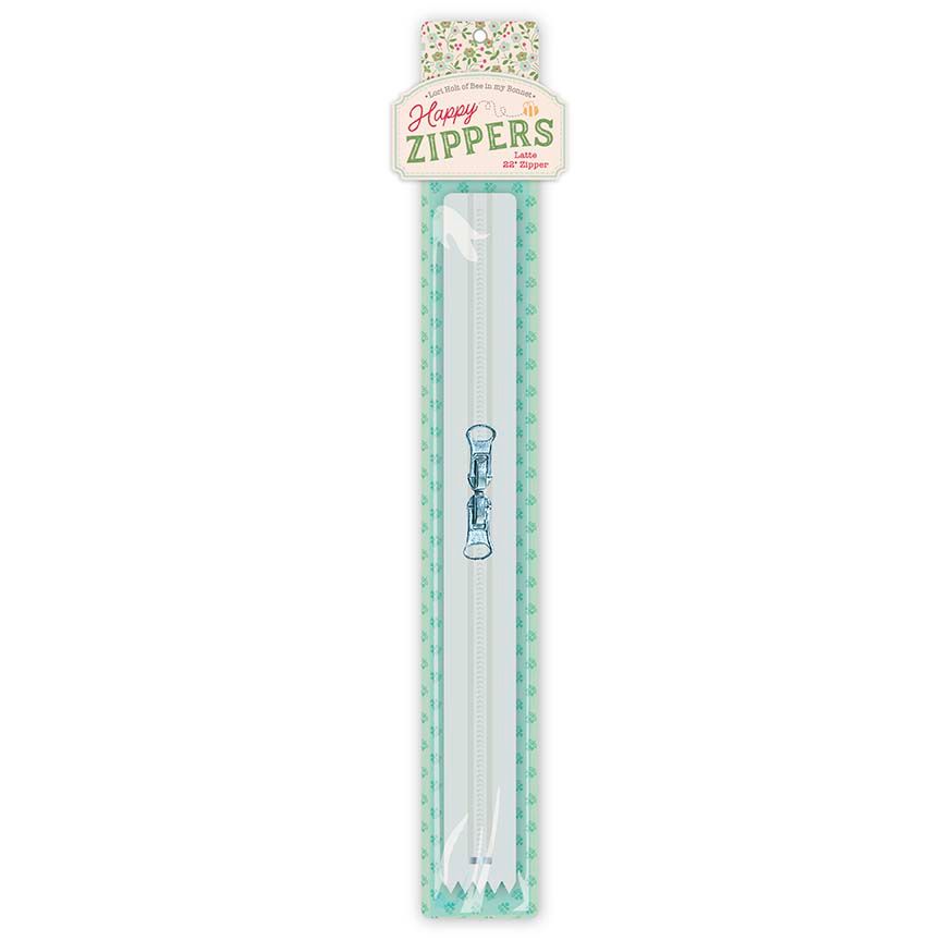 Lori Holt 22" Happy Zipper Latte