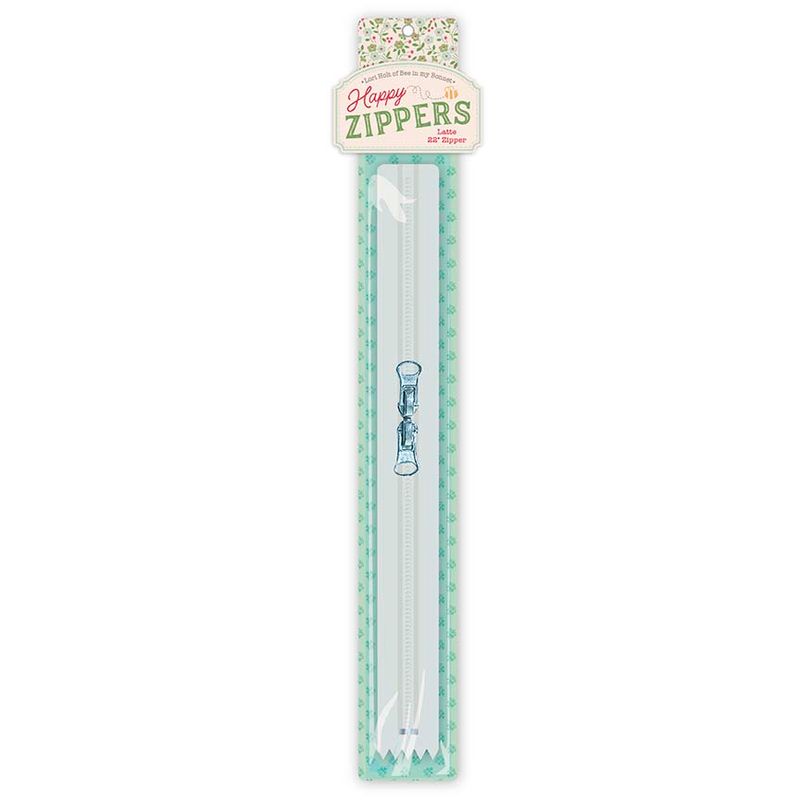 Lori Holt 22" Happy Zipper Latte