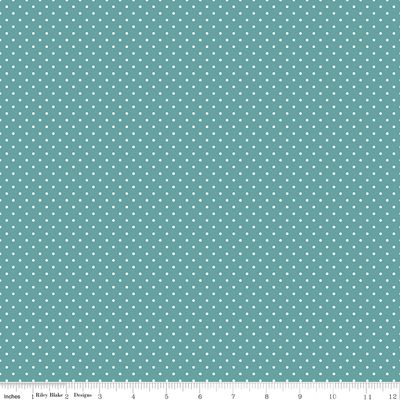 Swiss Dot Color Teal