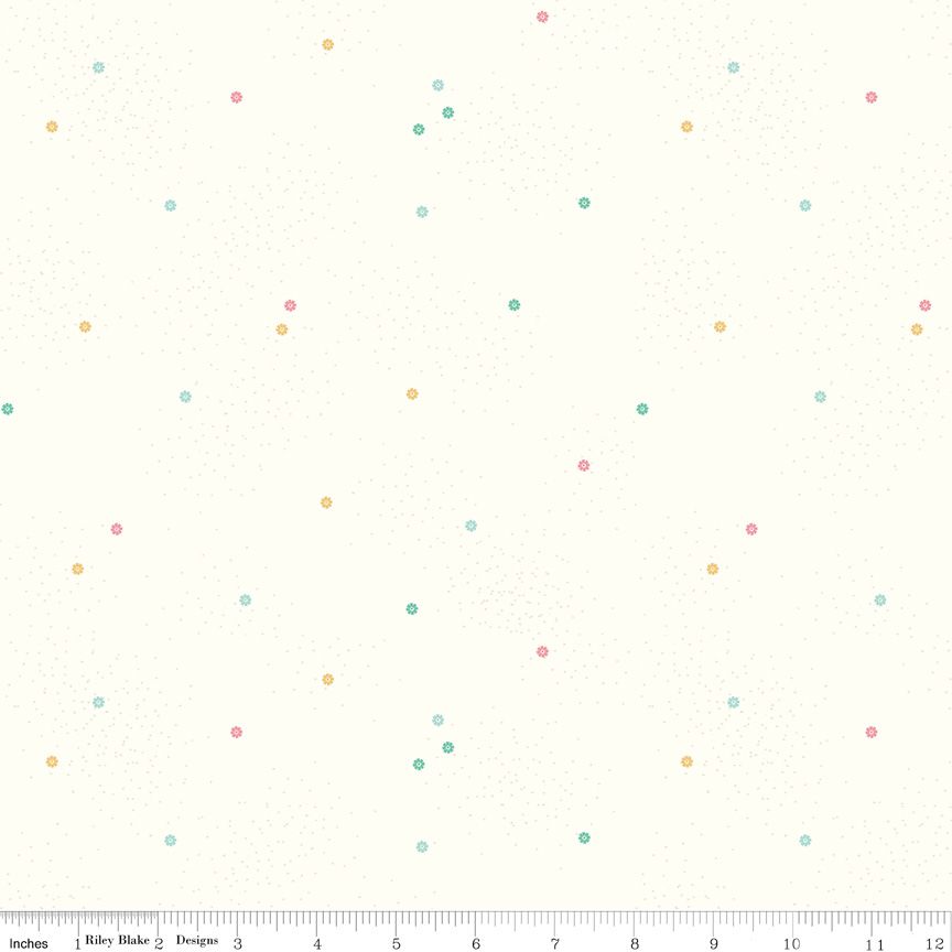 Dainty Daisy on Cloud Vintage Pastels