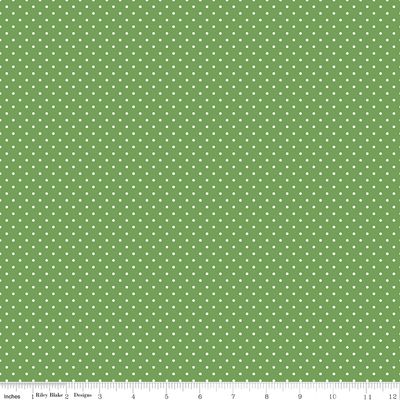 White Swiss Dot On Clover