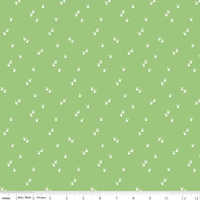 Seasonal Basic Bunnies Green
