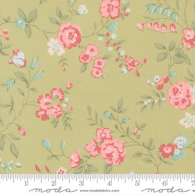 Abide Main Floral Light Green