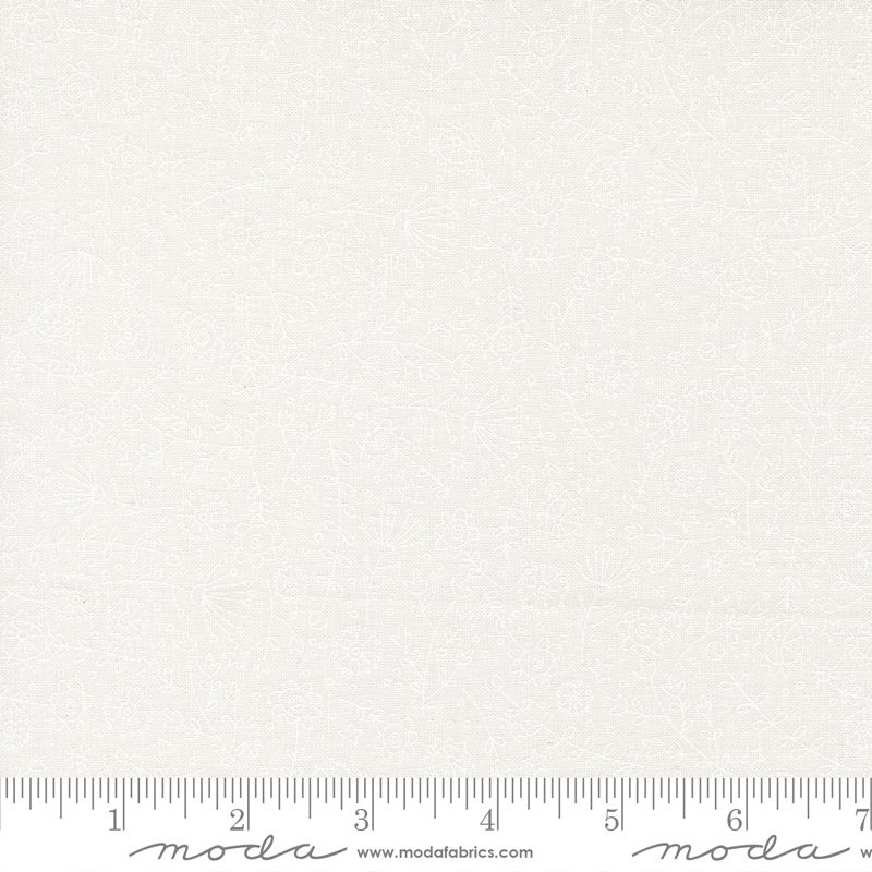 Independence Day The Meadow Florals Vanilla White