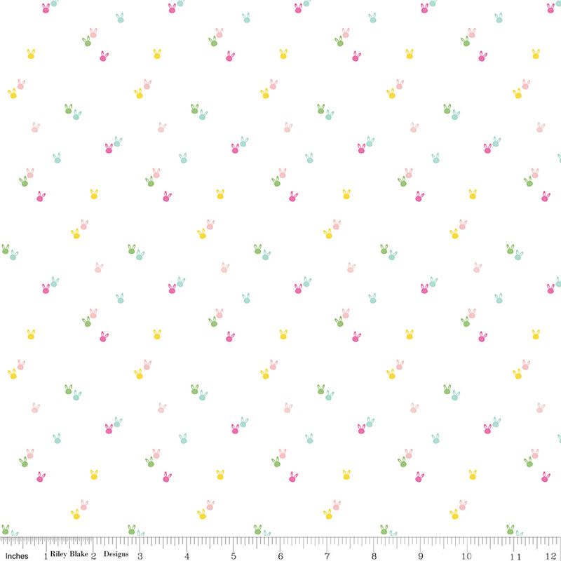 Seasonal Basic Bunnies White