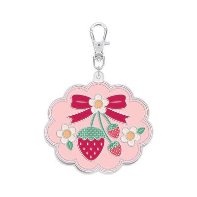 Lori Holt Enamel Happy Charm™ Strawberry Crush