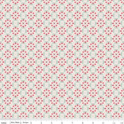 Berry &amp; Sage Wallpaper Latte