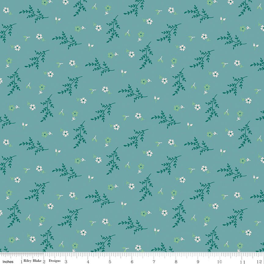 Gentler Times - Delightful Raindrop - Little over 3/4 yard cut