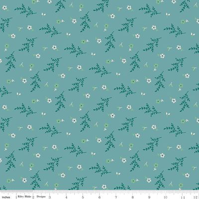 Gentler Times - Delightful Raindrop - Little over 1/3 yard End of Bolt