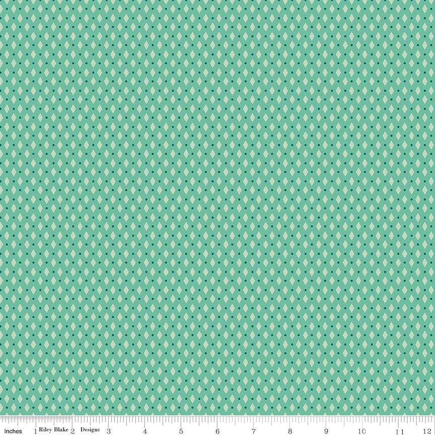 Berry &amp; Sage Diamonds Leaf