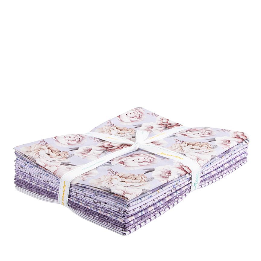 Daybreak on the Prairie 1 Yard Bundle Purple, 10 Pcs.