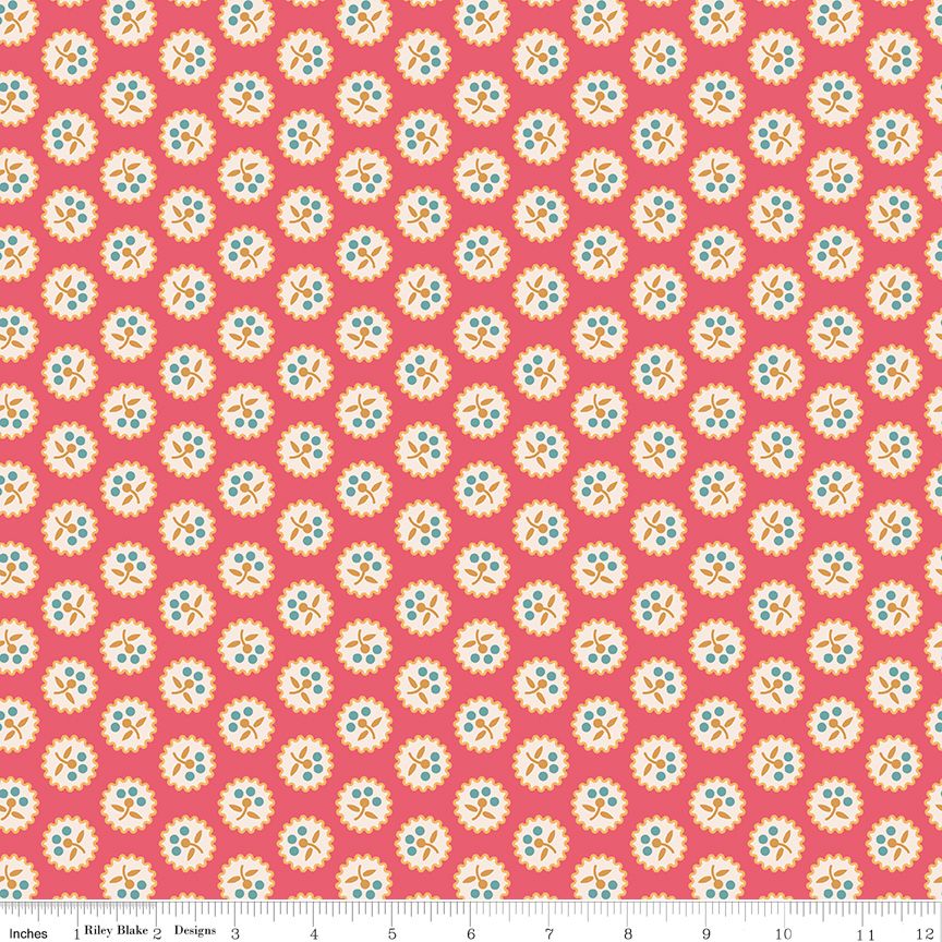 Americana Betsy Tea Rose - Fat Quarter